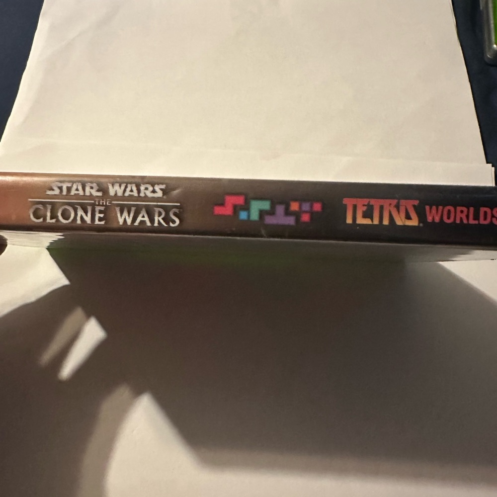 Xbox Star Wars The Clone Wars and Tetris Worlds CIB